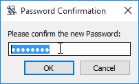 Confirm password
